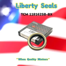 TCM 118162SB-BX NBR Carbon Steel Oil Seal By Dichtomatik