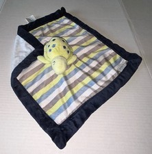CARTER  S CARTERS STRIPE TURTLE SECURITY BLANKET LOVEY E5
