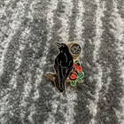 Backpack Crescent Red Green Flower New Enamel Pin Crow Black Bird Brooch Lapel