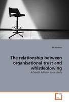 Elli Binikos | The Relationship Between Organisational Trust And Whistleblowing