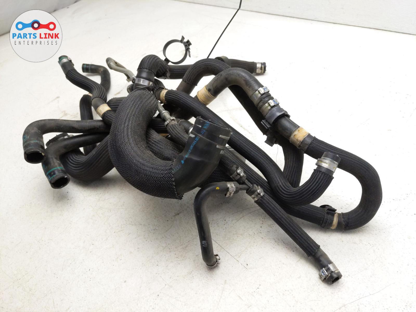 2017-20 MASERATI LEVANTE ENGINE RADIATOR COOLANT HOSE PIPE LINE SET 3.0L M161