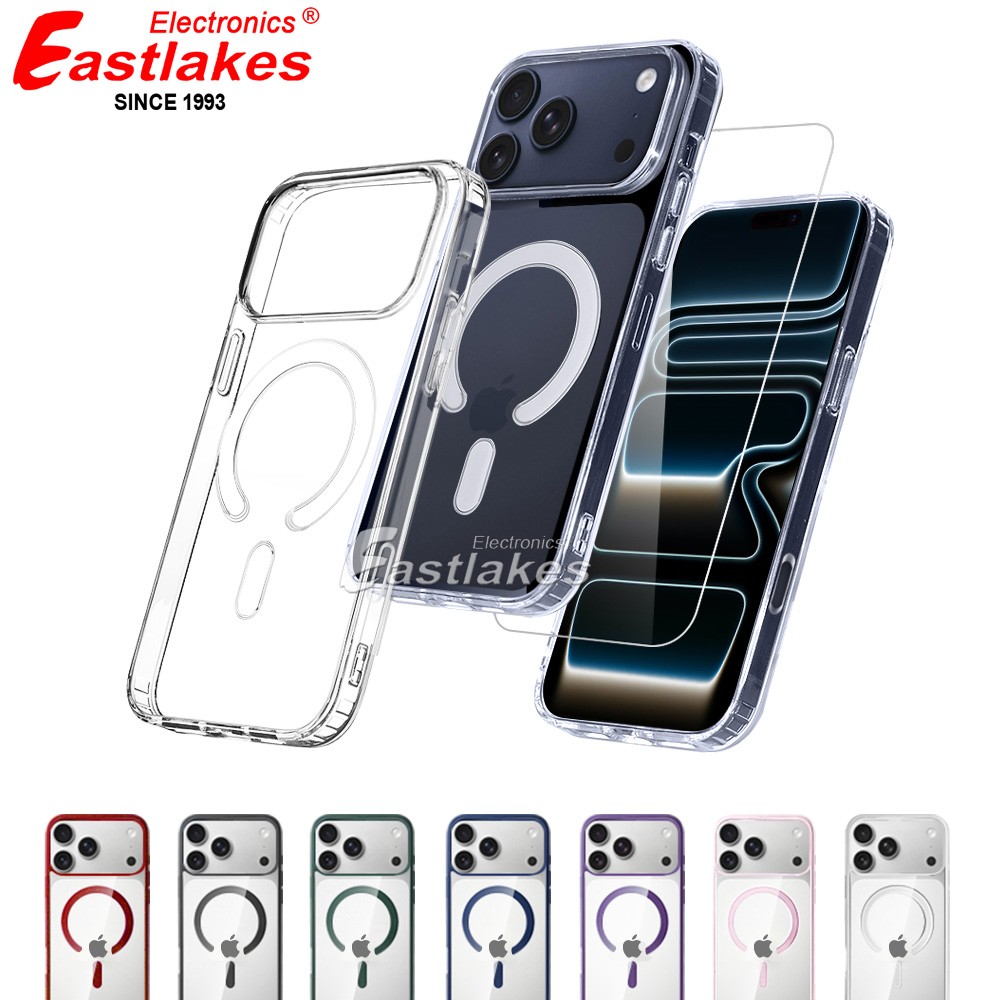 For iPhone 18 17 16E 15 14 Pro Max Magsafe Case Magnetic Case Shockproof