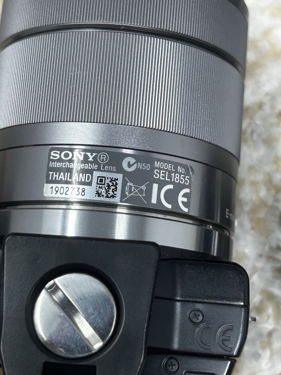 Sony Nex-5 Camera Sony SEL16E28 & SEL1855 Lens Flash Attachments
