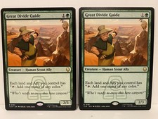 x2 NM Great Divide Guide Avatar: The Last Airbender Regular MTG
