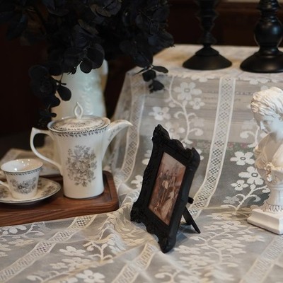 4X4 Black Vintage Picture Frames Ornate Picture Frames Gothic