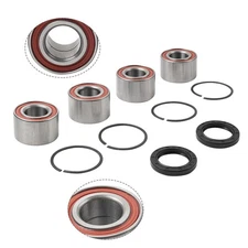 Front Rear Wheel Bearings & Seals Kit Set For Can-Am ATV 705400088 293350118