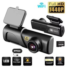 Czsky 2K 1440P WiFi Dash Cam Car DVR Camera Night Vision Voice Parking Mode 24H