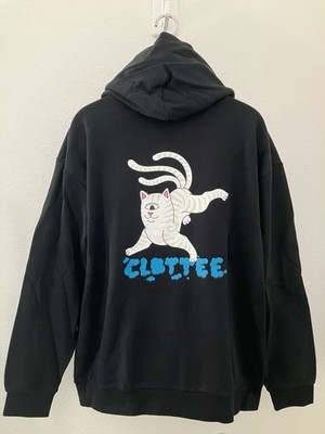 Ripndip X Clottee Clouds Pullover Hoodie Sweatshirt XL Black DS