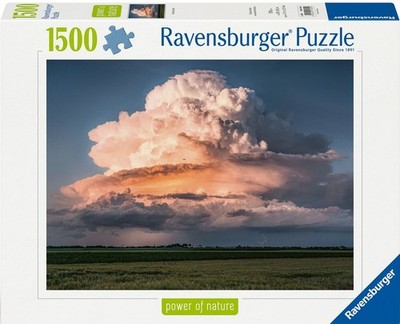 NEW Ravensburger 1500 Pieces Jigsaw Puzzle 14+ Power of Nature Cumulus Epic
