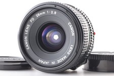 Canon NEW FD 28mm F2.8 NFD MF Wide Angle Lens for FD Mount Cap Test Photos OK