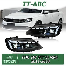 Conjunto de faros delanteros de doble haz LED para Jetta MK6 2012-2018