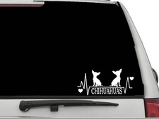 CHIHUAHUAS LIFELINE 5 Sticker Decal FREE SHIPPING Car Truck CW3547