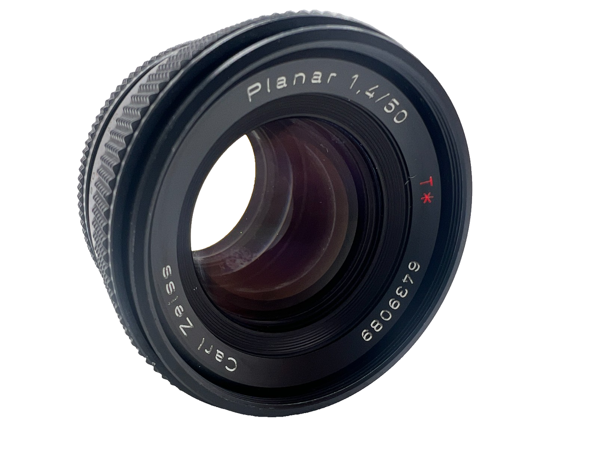 Exc+5] CONTAX Carl Zeiss Planar 50mm F1.4 T* AEJ C/Y Mount MF Lens