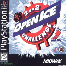 【極上直筆サイン　G-RAP】Two 2 even Once Of Game NHL Open Ice: 2 On 2 Challenge (Playstation, 1996), (PS1