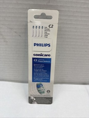 Philips Sonicare Optimal Plaque Defence Replacement Toothbrush heads- 4 pack