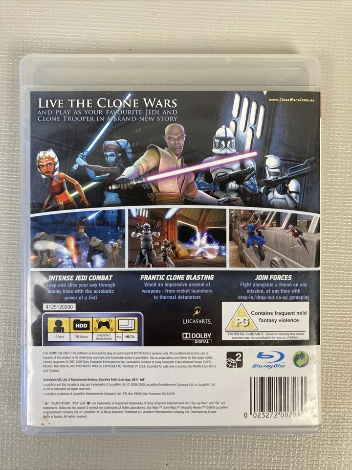 Lot Of 8 Ps3 Video Game Lot GTA5 Star Wars Lego Marvel Sonic Phineas & Ferb… - Image 3 of 4