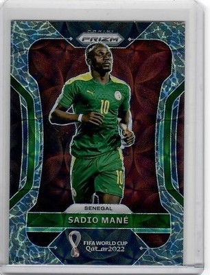 2022 Panini Prizm World Cup Choice Elephant Prizm Sadio Mane #252 Senegal