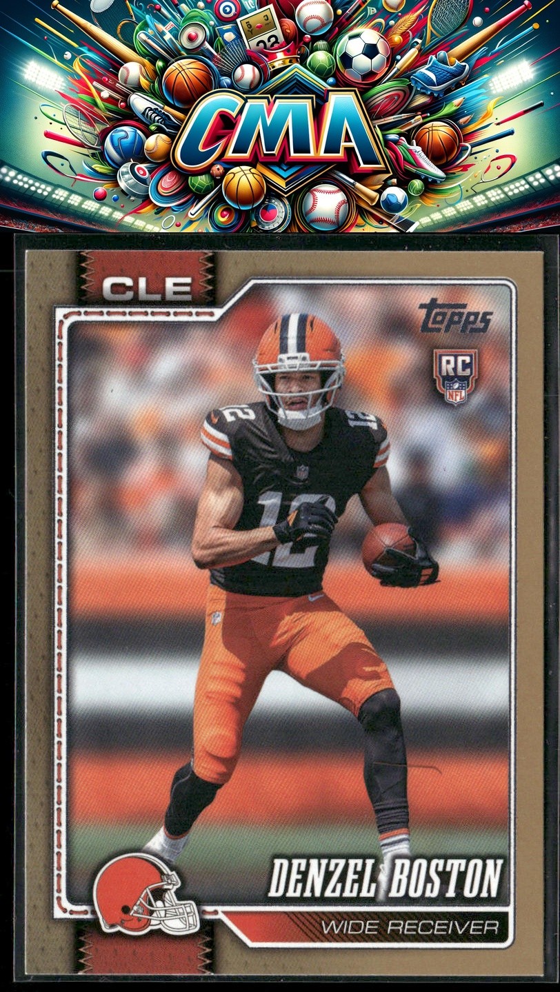 2026 Topps Flagship #322 Denzel Boston Gold #/2026