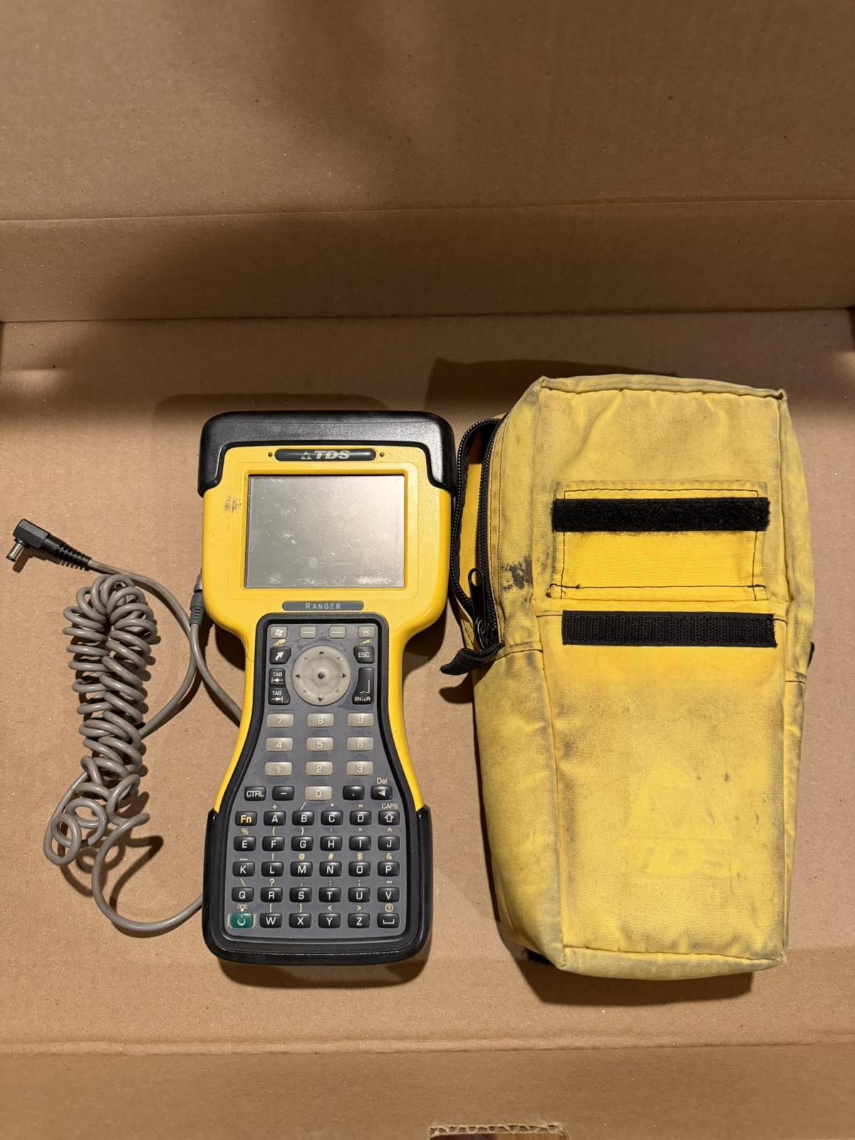 Trimble TSC2 / TDS Ranger Data Collector - Powers On - W/ Pouch & Data Cable