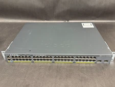 Cisco Catalyst 2960 (WS-C2960X-48FPD-L) 48 Ports Rack Mountable Switch