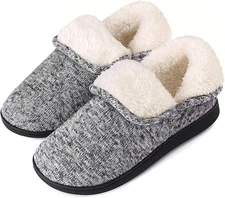 VONMAY Women's Slippers Boots Memory Foam Fuzzy Booties House Shoes Winter Warm