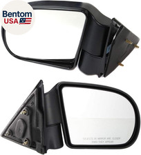 Driver  Passenger Side Non-Electric Mirrors for Chevrolet S10 GMC Sonoma 1999-2