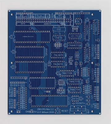 Z80 SBC Rev 2.2 - P.Wilson 2020