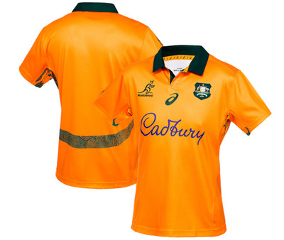 Australien 2025/26 Herren-Heimtrikot Australian Wallabies Rugby-Trikot S-5XL