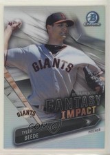 2016 Bowman Draft Bowman Scouts Fantasy Impact Tyler Beede #BSI-TB 4v9