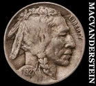 1927-D Buffalo Nickel - Scarce  Semi-key  Better Date  No Reserve  #i6364