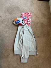 Bathing Ape Full Zip Shark Hoodie Mens XL 