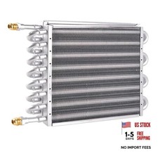 1/2" Transmission Cooler, Aluminium alloy Tube and Fin 16 Pass Sliver