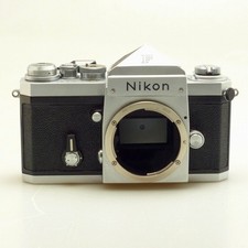 Nikon New F Eye Level Silver SLR Film Camera Nikkor F Mount from Japan E0428