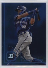 2022 Bowman Heritage Chrome Prospects Blue Refractor 47/99 Daniel Vazquez 0w3