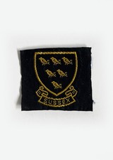 Vintage 1980's Sussex Uniform Patch-Brownies & Girl Guides