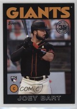 2021 Topps 1986 Baseball 35th Anniversary Series 2 Black 63/299 Joey Bart e4j