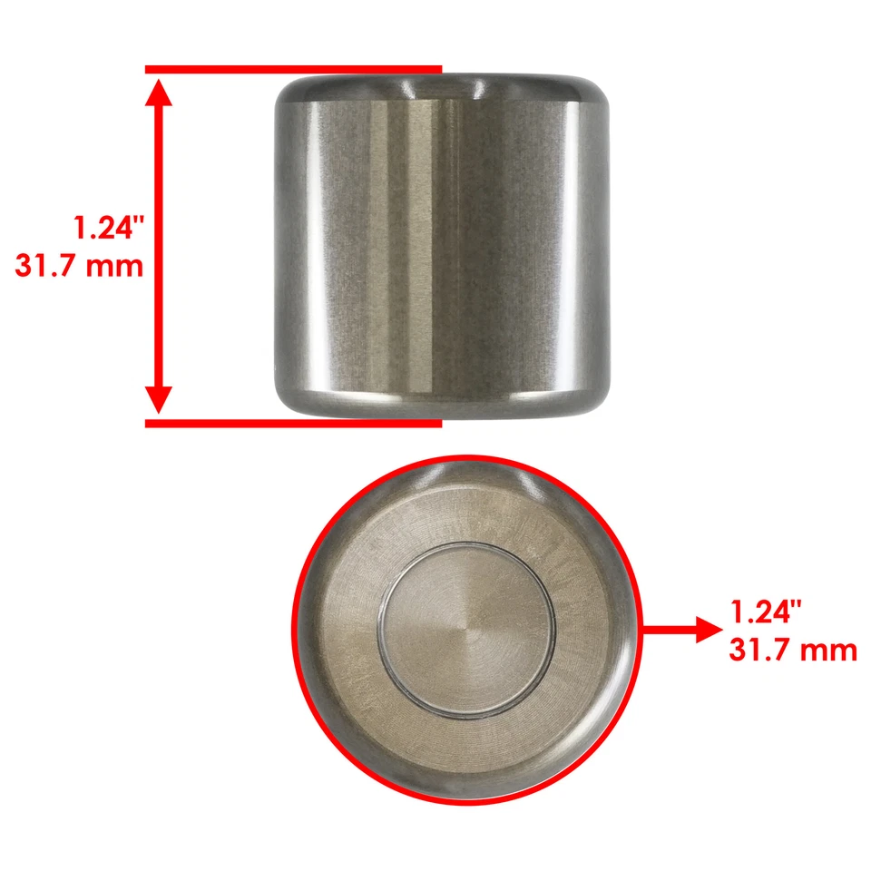 Front or Rear Brake Caliper Piston For Arctic Cat Xc450 4X4 2011 2012 2013-2017 - Image 2 of 4