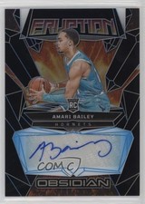 2023-24 Obsidian Rookie Eruption Electric Etch Blue 23/30 Amari Bailey Auto 1a07