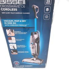 Bissell Bodenreiniger Haushaltsgeräte CrossWave C6 Kabellos Starke 36 V Batterie