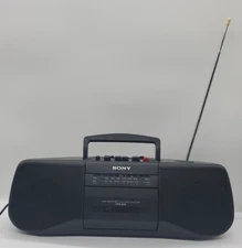 Sony CFS-B15 AM FM Radio Cassette Recorder Player Portable Boombox