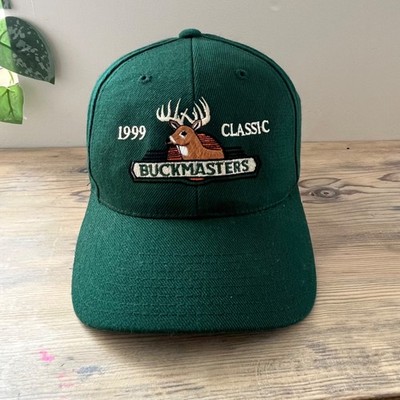 Buckmasters Classic Deer Hunting Cap Vintage 1999 Green Rally