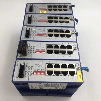 Hirschmann RS2-TX, 8-Port Industrial Ethernet Rail Switch, 24 VDC Spot Goods