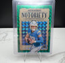 2024 Panini Mosaic Notoriety #14 Green Mosaic Prizm - Justin Herbert - Chargers