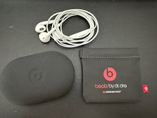 Used Apple Earphones Lightning Cable With Beats Two Pouches Used Rare