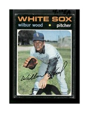 1971 Topps Baseball Card #436 Wilbur Wood - VG