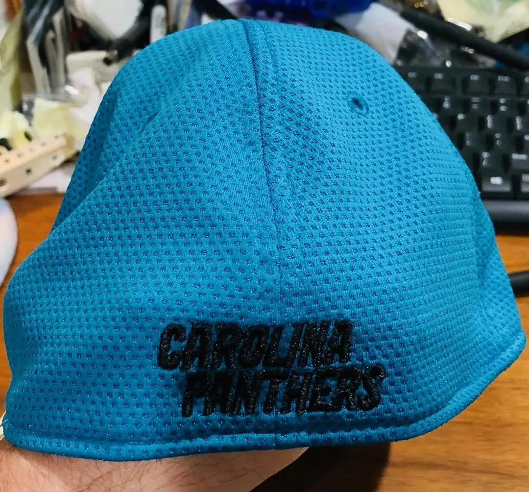 carolina panthers fitted hat