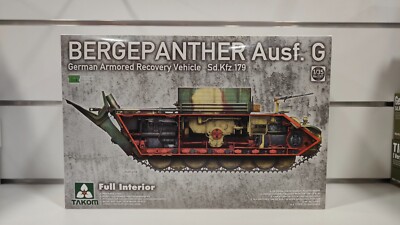 Takom Bergepanther Ausf.g German Armored Recovery Sd.Kfz.179 Carro Kit 2107