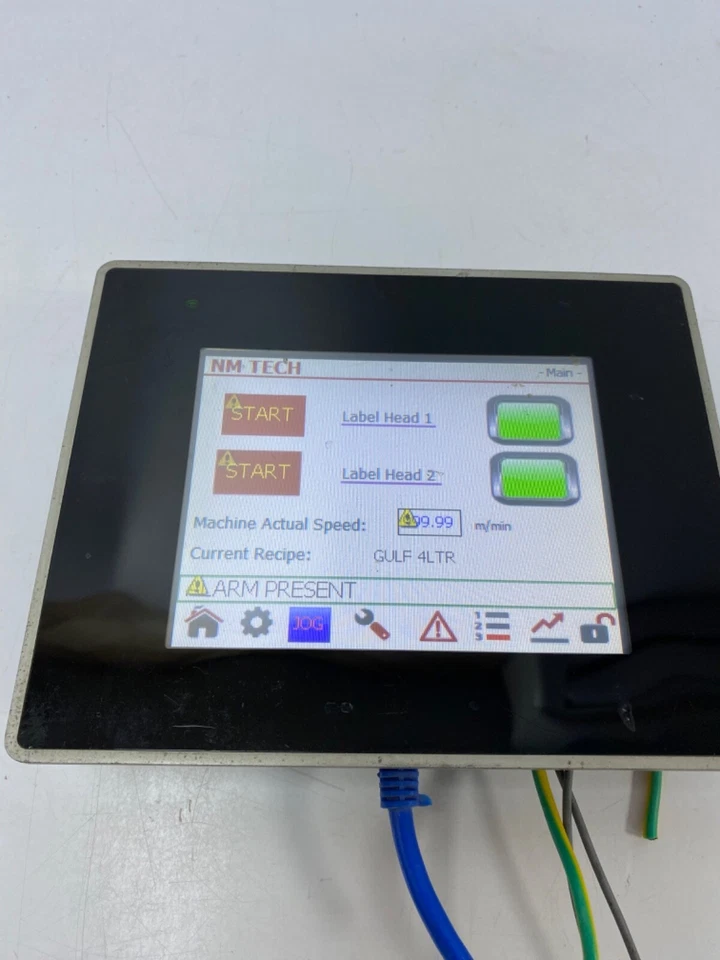 UniOP etop506 Model: eTOP506U3P1 Hmi Touch control Panel - Image 2 of 4