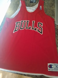 bulls practice jersey 90s