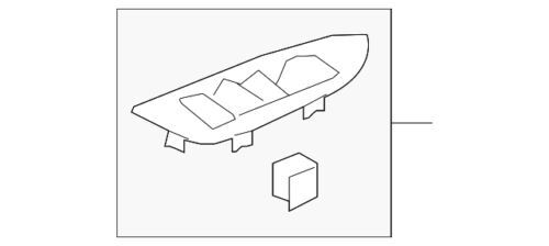 Marco de interruptor lado del pasajero para Ford Lincoln MKZ 2013-2015 (N/P DP5Z-14527-AA)